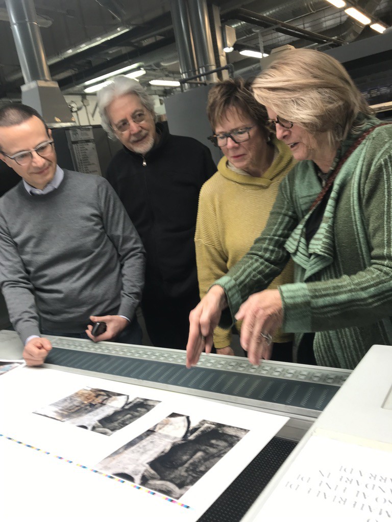 Collaboration on Press with Artists